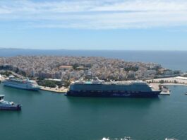 Το λιμάνι του Πειραιά υποδέχτηκε το πρώτο Κρουαζιερόπλοιο της σεζόν