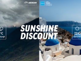Greek National Tourism Organisation and AEGEAN Airlines Sunshine Discount