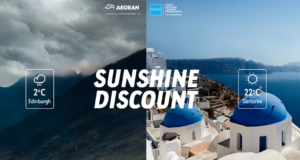 Greek National Tourism Organisation and AEGEAN Airlines Sunshine Discount