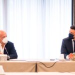 Ypourgos Tourismou, V. Kikilias – Proedros SETE, Y. Retsos 3