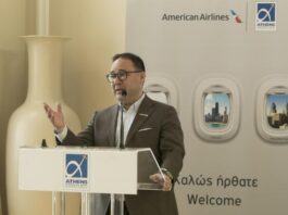 Ο κ. Cristian Lizana Prado, Regional Director for Europe Sales, American Airlines