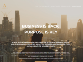 Accor: Business Travel is Back - Purpose is Key