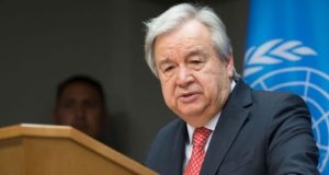 κ. António Guterres, Γενικού Γραμματέα των Ηνωμένων Εθνών