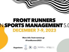 Το Front Runners in Sports Management 5.0 έρχεται με κορυφαία ονόματα στις 7-9 Δεκεμβρίου