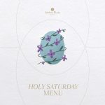 HOLY SATURDAY MENU