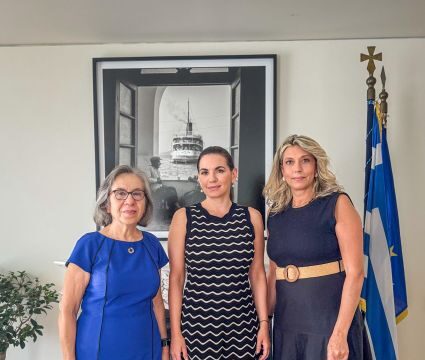 Συνάντηση της Υπουργού Τουρισμού με την Πρόεδρο του Ινστιτούτου Οδικής Ασφάλειας