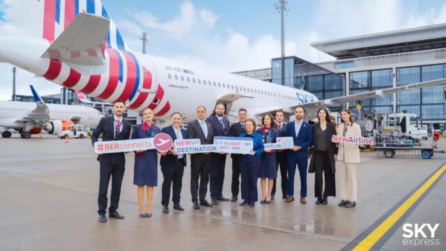 Η SKY express ενισχύει τη διεθνή παρουσία της με νέα απευθείας πτήση Αθήνα–Βερολίνο Η SKY express ενισχύει τη διεθνή παρουσία της με νέα απευθείας πτήση Αθήνα–Βερολίνο