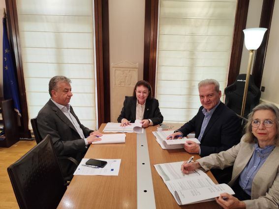 Λίνα Μενδώνη, Σταύρος Αρναουτάκης, Αλέξης Καλοκαιρινός, Νικολέττα Βαλάκου