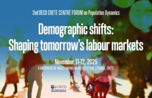 2ο Ετήσιο Συνέδριο του Κέντρου Κρήτης του ΟΟΣΑ για τη Δυναμική των Πληθυσμών: Διαμορφώνοντας τις αγορές εργασίας του μέλλοντος