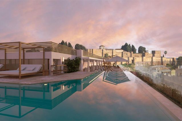 MeMalaga-Pool Rendering
