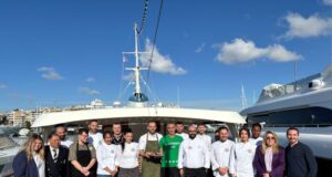 Ένα βιωματικό masterclass για τη θαλάσσια βιωσιμότητα στο M/Y Klelia 1 για τους υποτρόφους Yacht Chef του BCA College