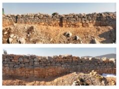 ΥΠΠΟ: Αποκαταστάθηκαν η Νότια Πύλη της μυκηναϊκής ακρόπολης του Γλα και μέρος του κυκλώπειου τείχους της