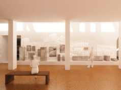 Φωτορεαλιστική απεικόνιση. Ενότητα «Πανόραμα» στη Στοά (ΕΠ)