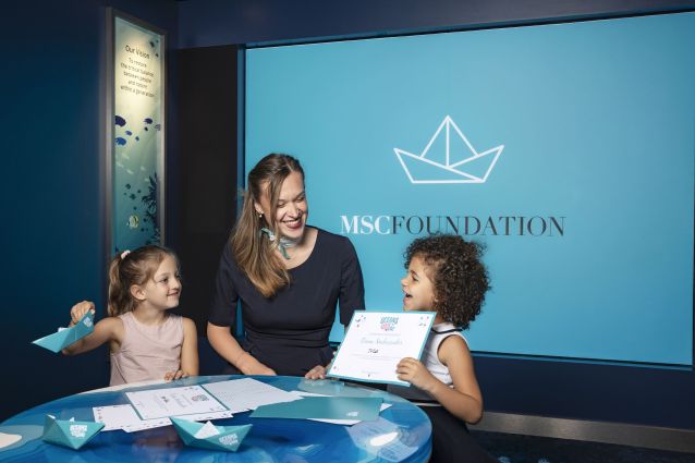Smiles, certificates and ocean inspiration at Oceans Day powered by MSC Foundation giuliopiscitelli