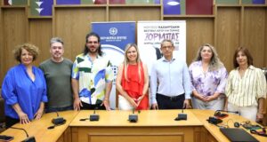 Εκπρόσωποι της Περιφέρειας Κρήτης, των Δήμων Ηρακλείου και Αρχανών-Αστερουσίων και του Μουσείου Καζαντζάκη σε συνέντευξη Τύπου για το Φεστιβάλ «ΖΟΡΜΠΑΣ».