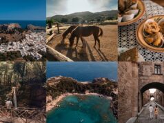 Η Ρόδος παρουσιάζει τη δράση Rhodes Beyond Summer Συνθετική εικόνα με τη Λίνδο, άλογα της Ρόδου, τοπικά εδέσματα και σημεία του νησιού από τη δράση Rhodes Beyond Summer.